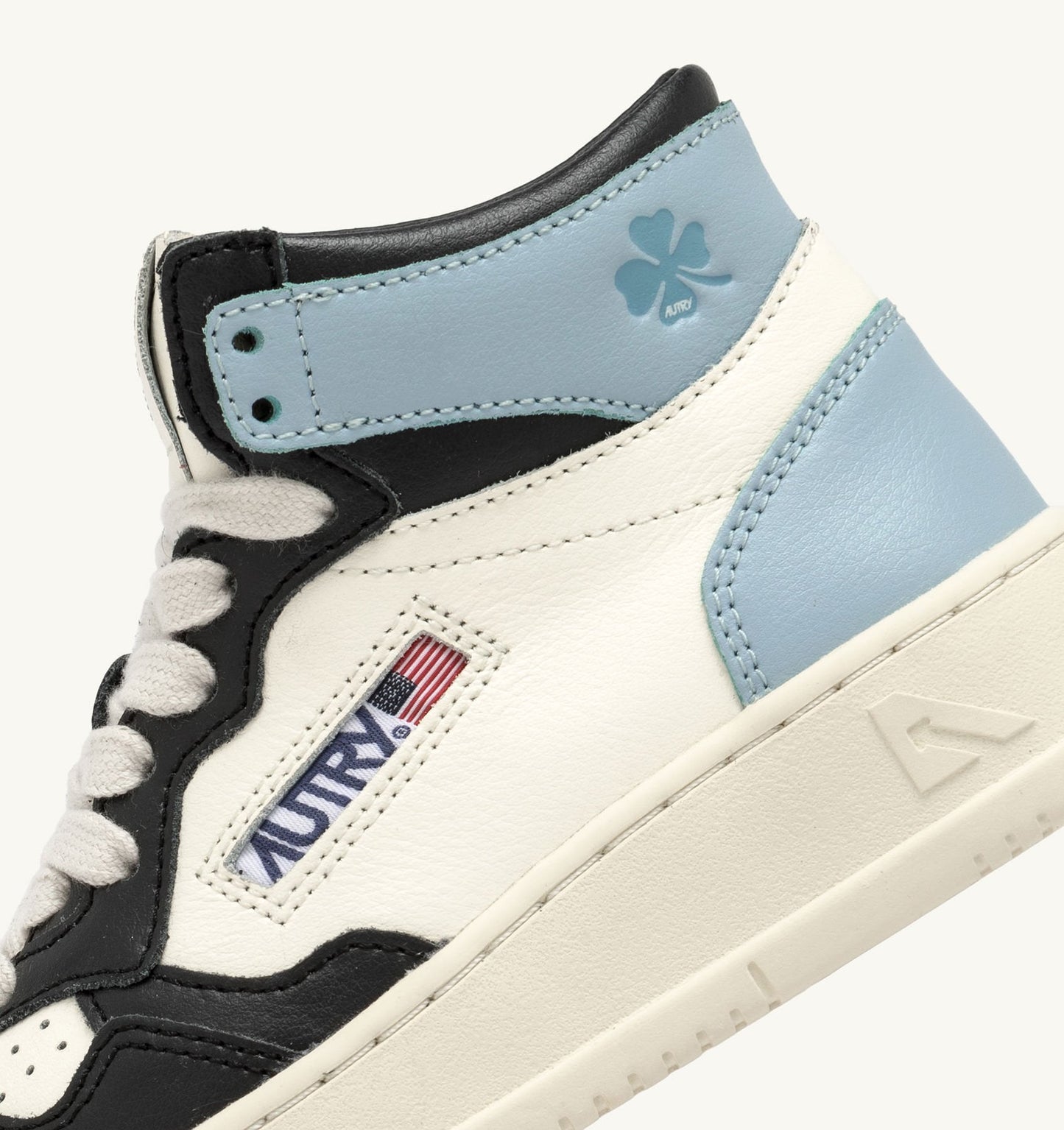MEDALIST KIDS MID IN PELLE BIANCA, NERA E BLU