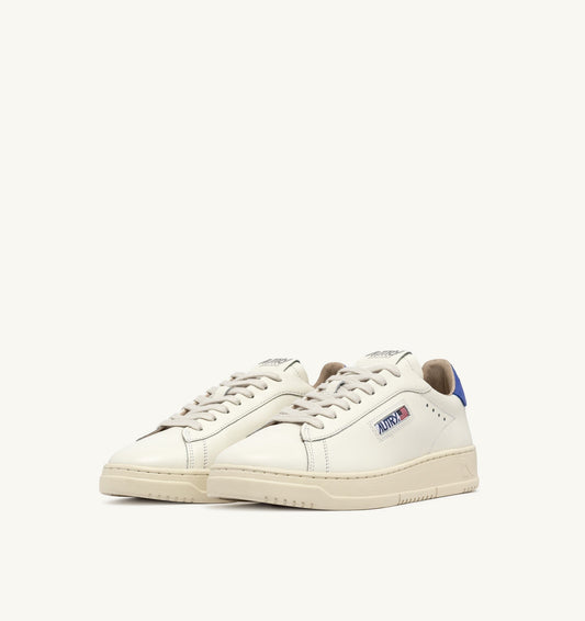 DALLAS LOW IN PELLE COLORE MARSHMALLOW E BLU