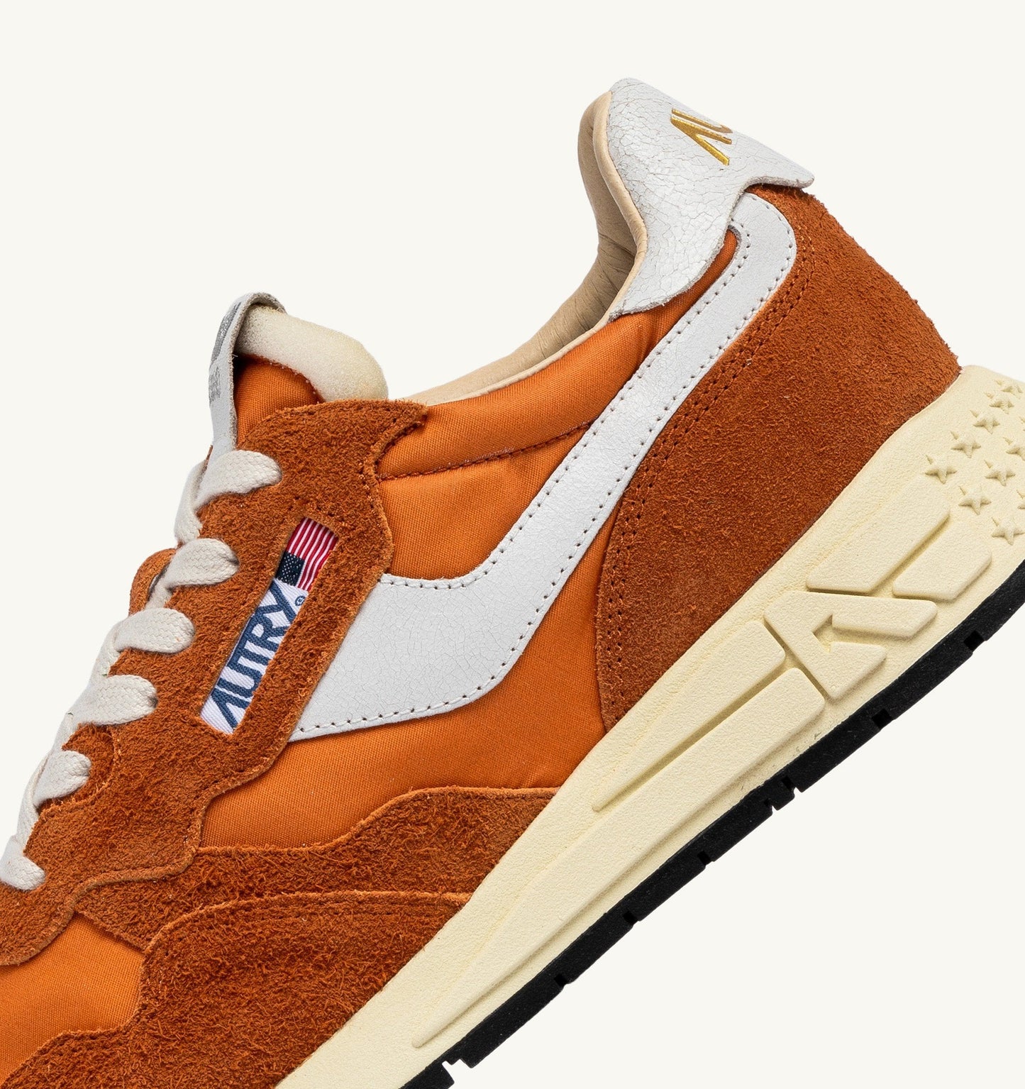 REELWIND LOW IN NYLON E SUEDE AMBERGLOW