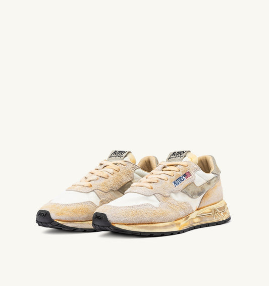 REELWIND SUPER VINTAGE IN NYLON E SUEDE COLORE NATURALE