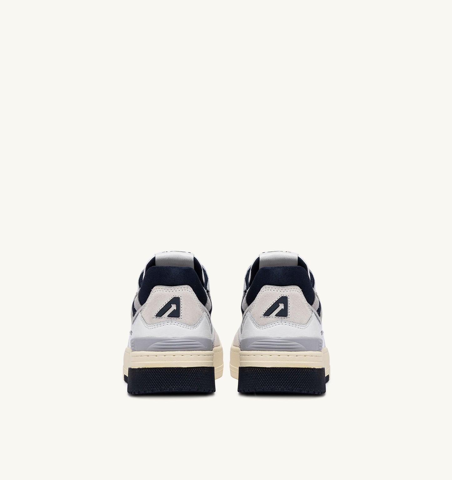 CLC LOW IN PELLE E SUEDE BIANCO E SPACE