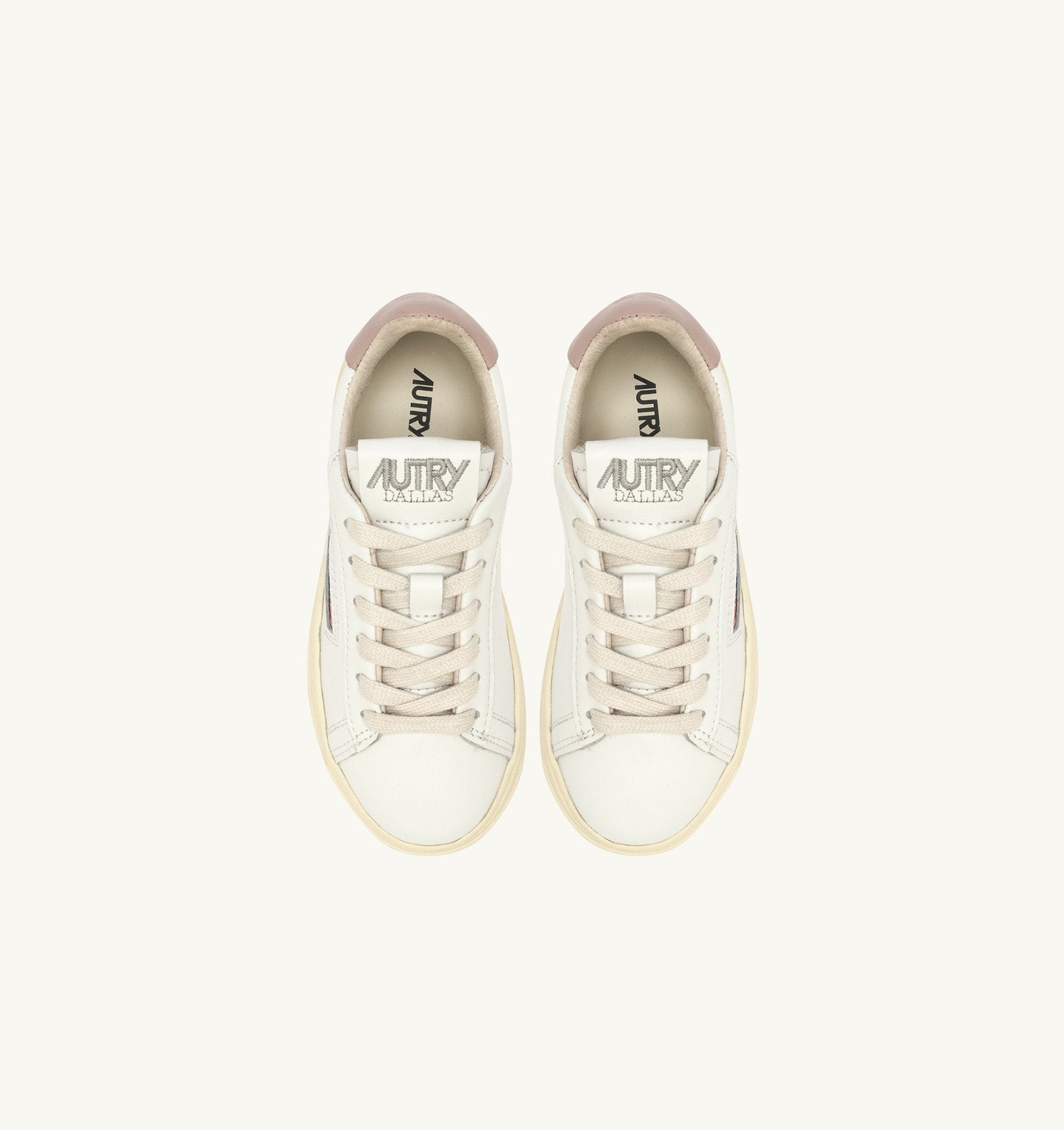 DALLAS KIDS LOW IN PELLE BIANCA E ROSA CIPRIA