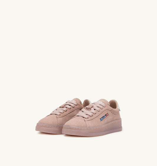 DALLAS KIDS LOW IN SUEDE COLORE POWDER PINK