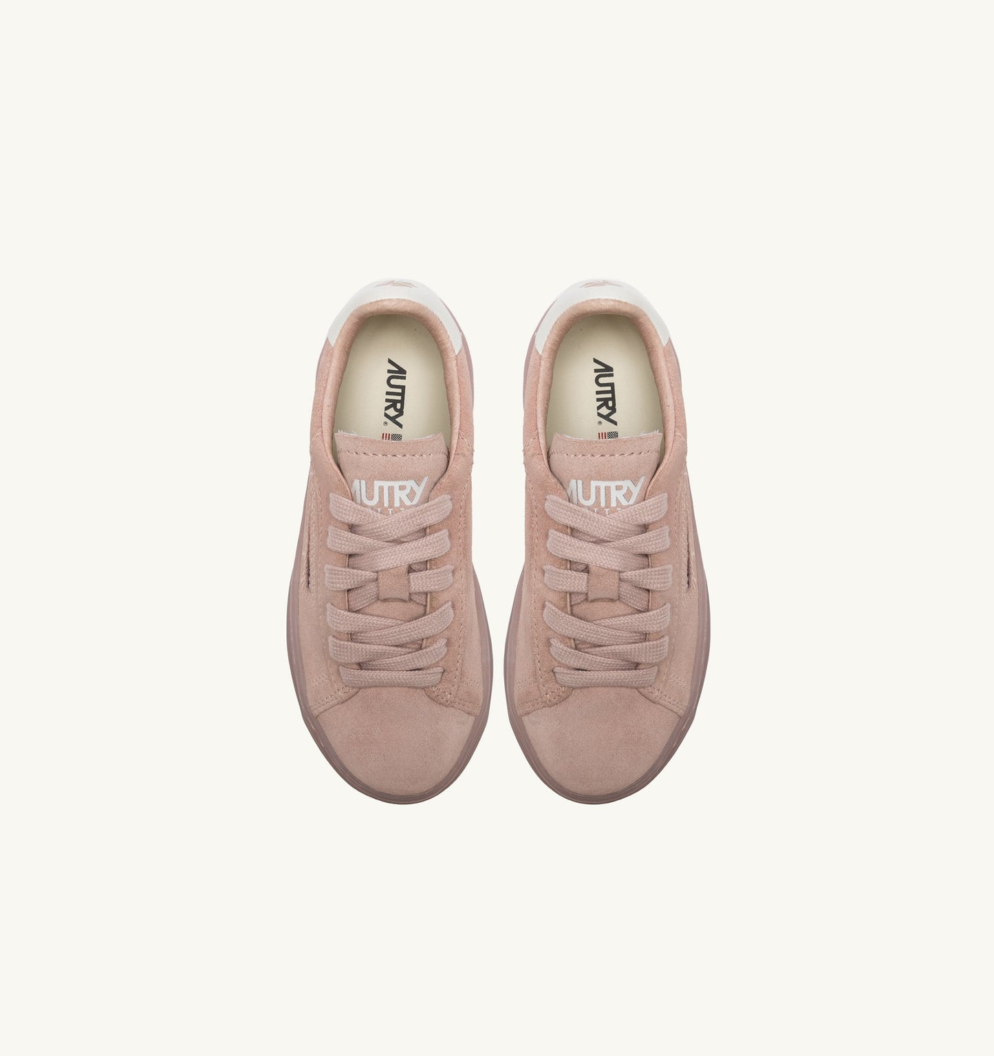 DALLAS KIDS LOW IN SUEDE COLORE POWDER PINK