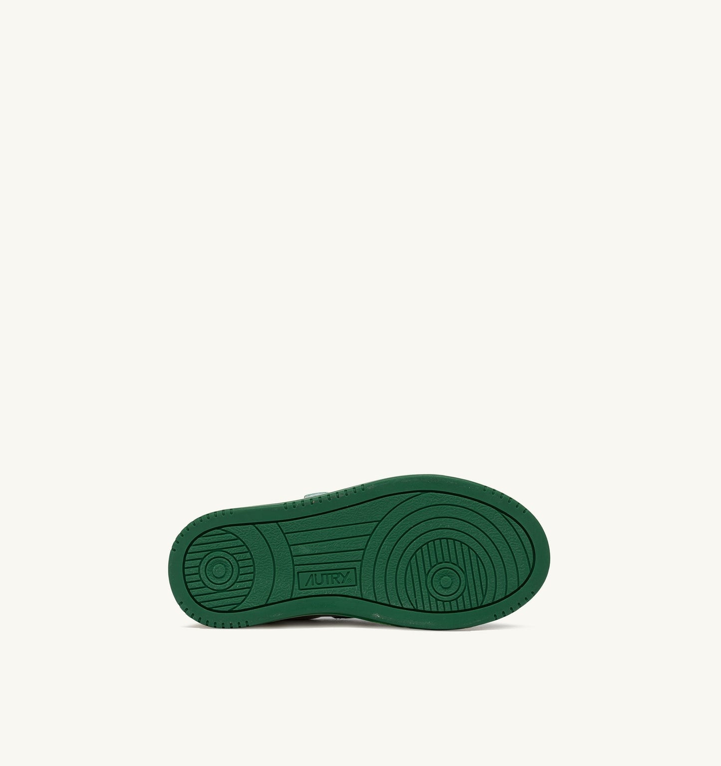 KIDSTRIPES LOW IN PELLE BIANCA E VERDE