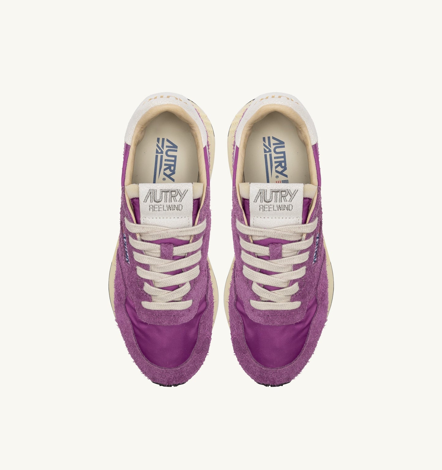 REELWIND LOW IN NYLON E SUEDE HYACINTH VIOLET