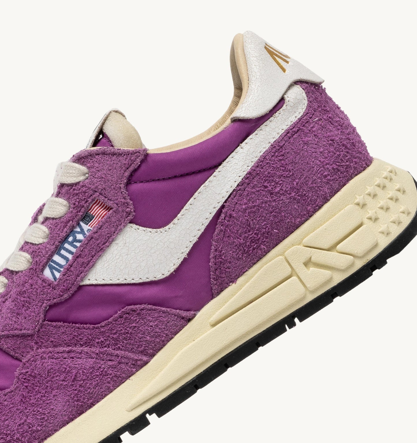 REELWIND LOW IN NYLON E SUEDE HYACINTH VIOLET