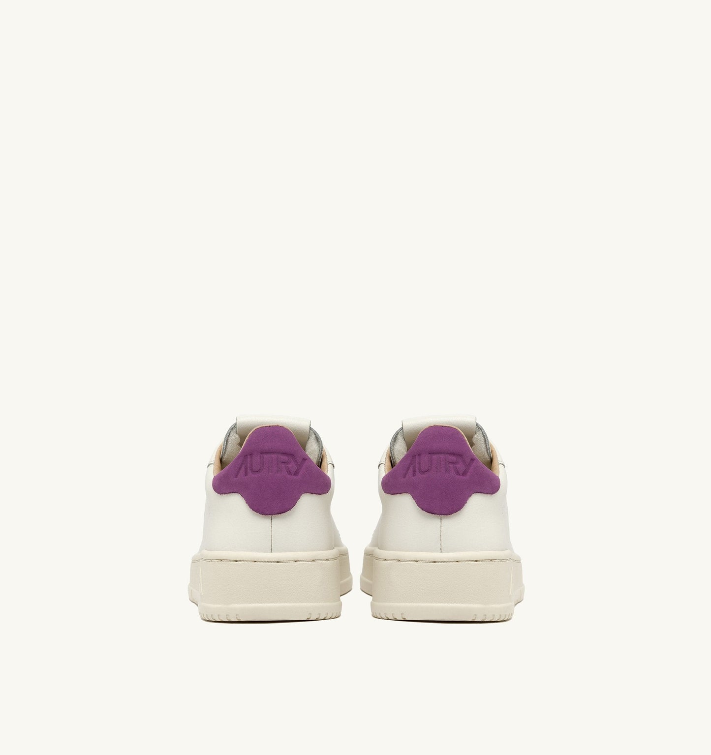 DALLAS LOW IN PELLE COLORE MARSHMALLOW E HYACINTH VIOLET