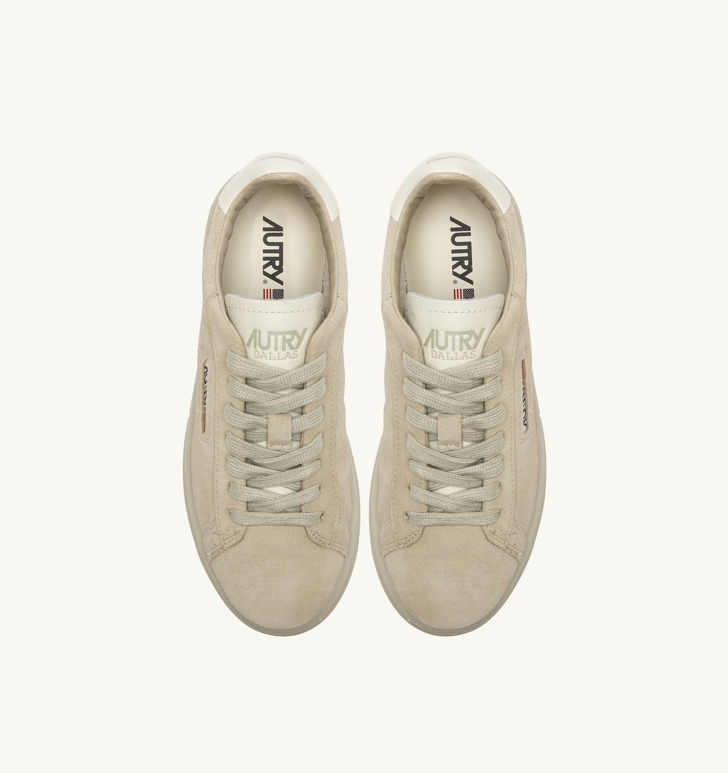 DALLAS LOW IN SUEDE MARSHMALLOW E PAPYRUS