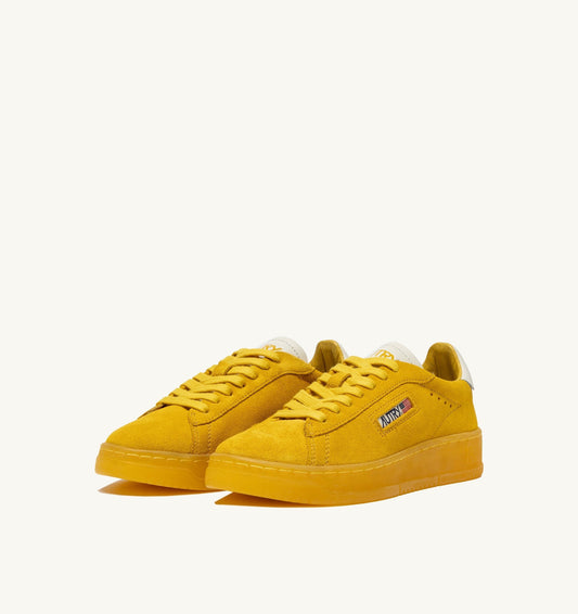 DALLAS LOW IN SUEDE MARSHMALLOW E GIALLO