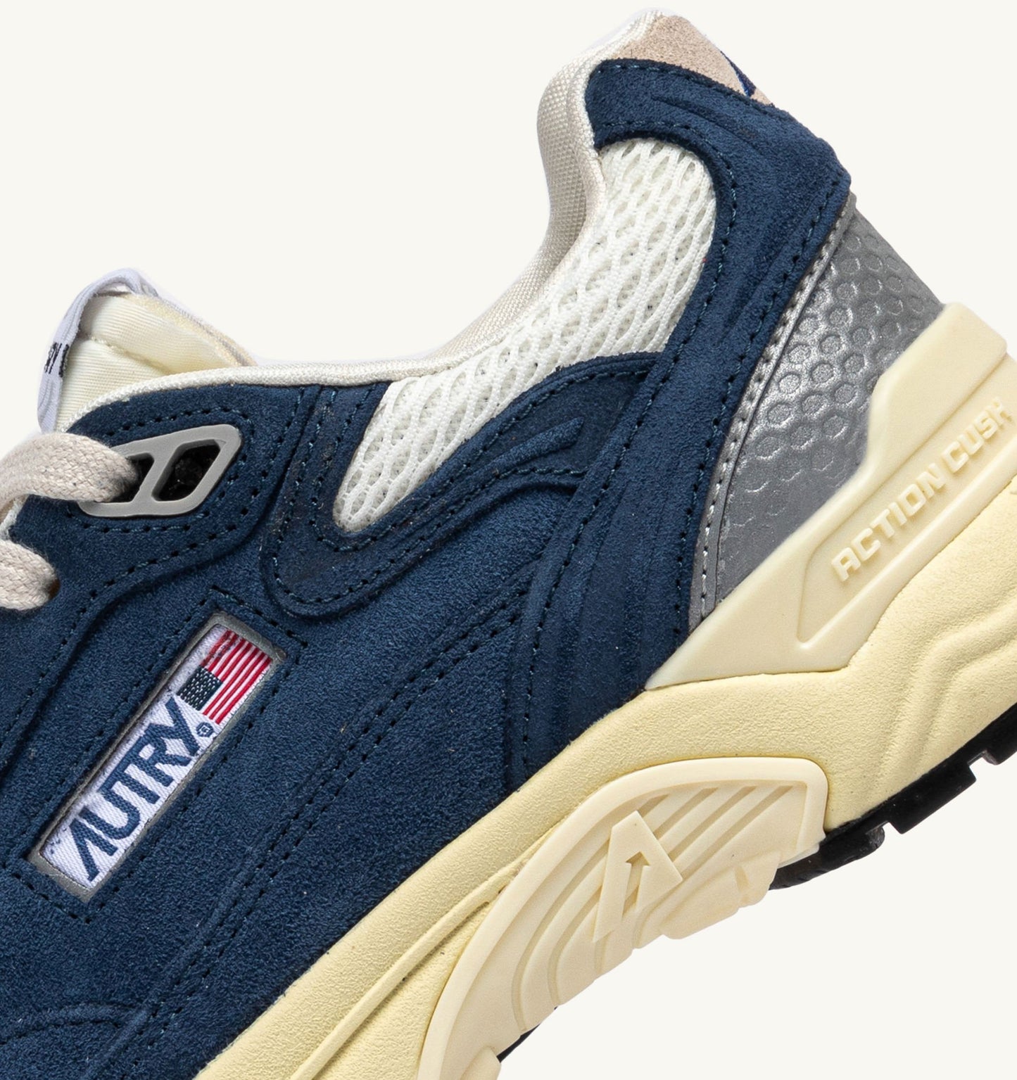 HYPERWAY IN MESH E SUEDE ENSIGN E ARGENTO