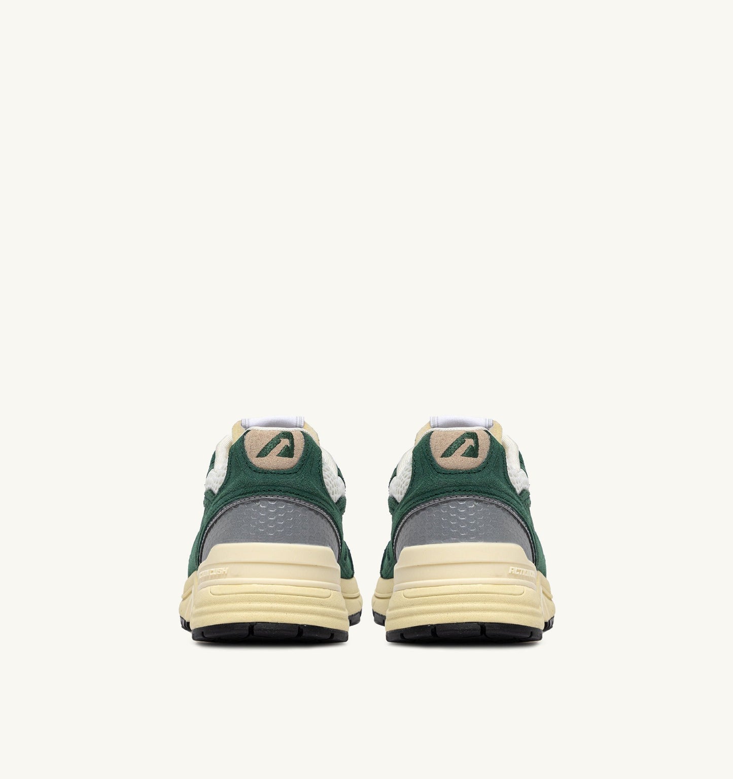 HYPERWAY IN MESH E SUEDE MALACHITE E ARGENTO