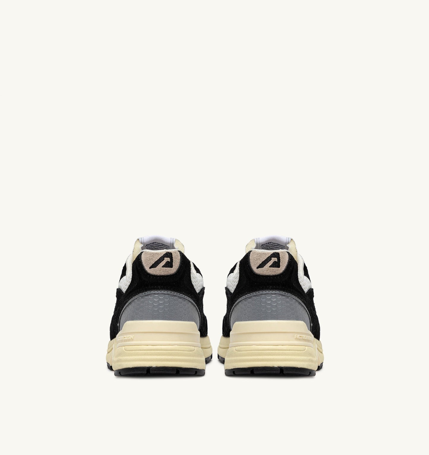 HYPERWAY IN MESH E SUEDE NERO E ARGENTO