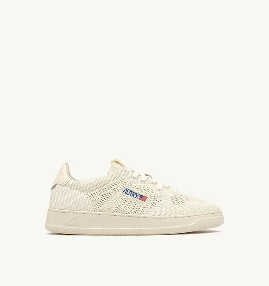 MEDALIST EASEKNIT LOW IN TESSUTO WINTER WHITE