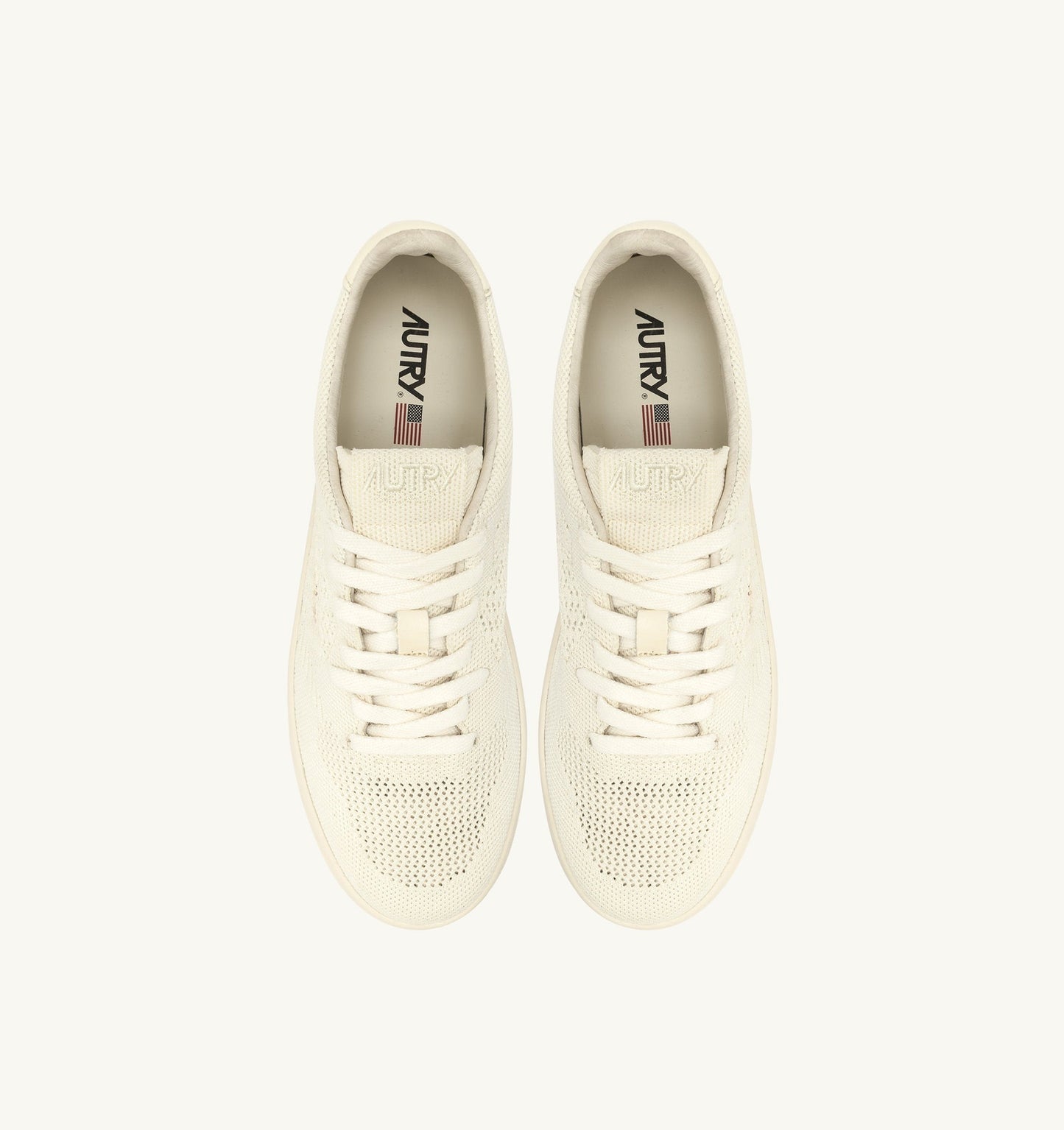 MEDALIST EASEKNIT LOW IN TESSUTO WINTER WHITE
