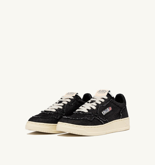 MEDALIST LOW IN DENIM COLORE NERO