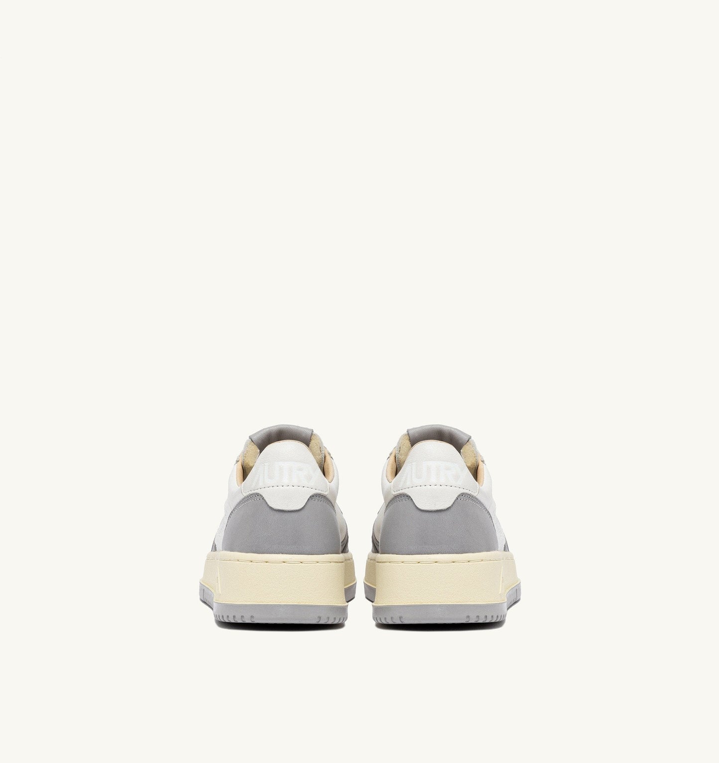 MEDALIST LOW IN PELLE BIANCA E VAPOR