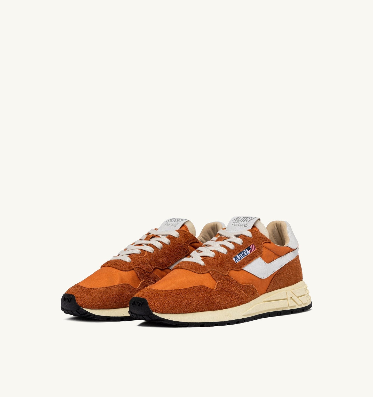 REELWIND LOW IN NYLON E SUEDE AMBERGLOW