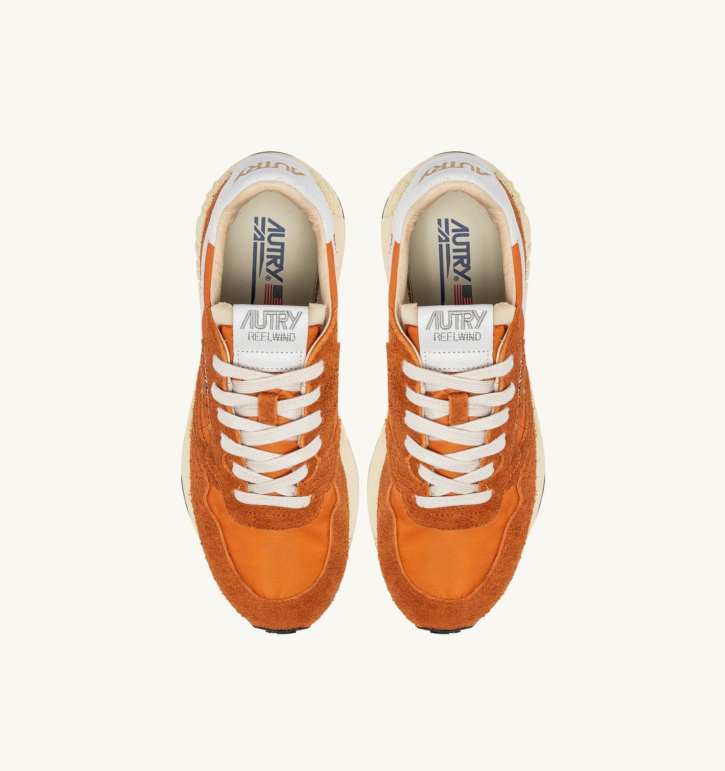 REELWIND LOW IN NYLON E SUEDE AMBERGLOW
