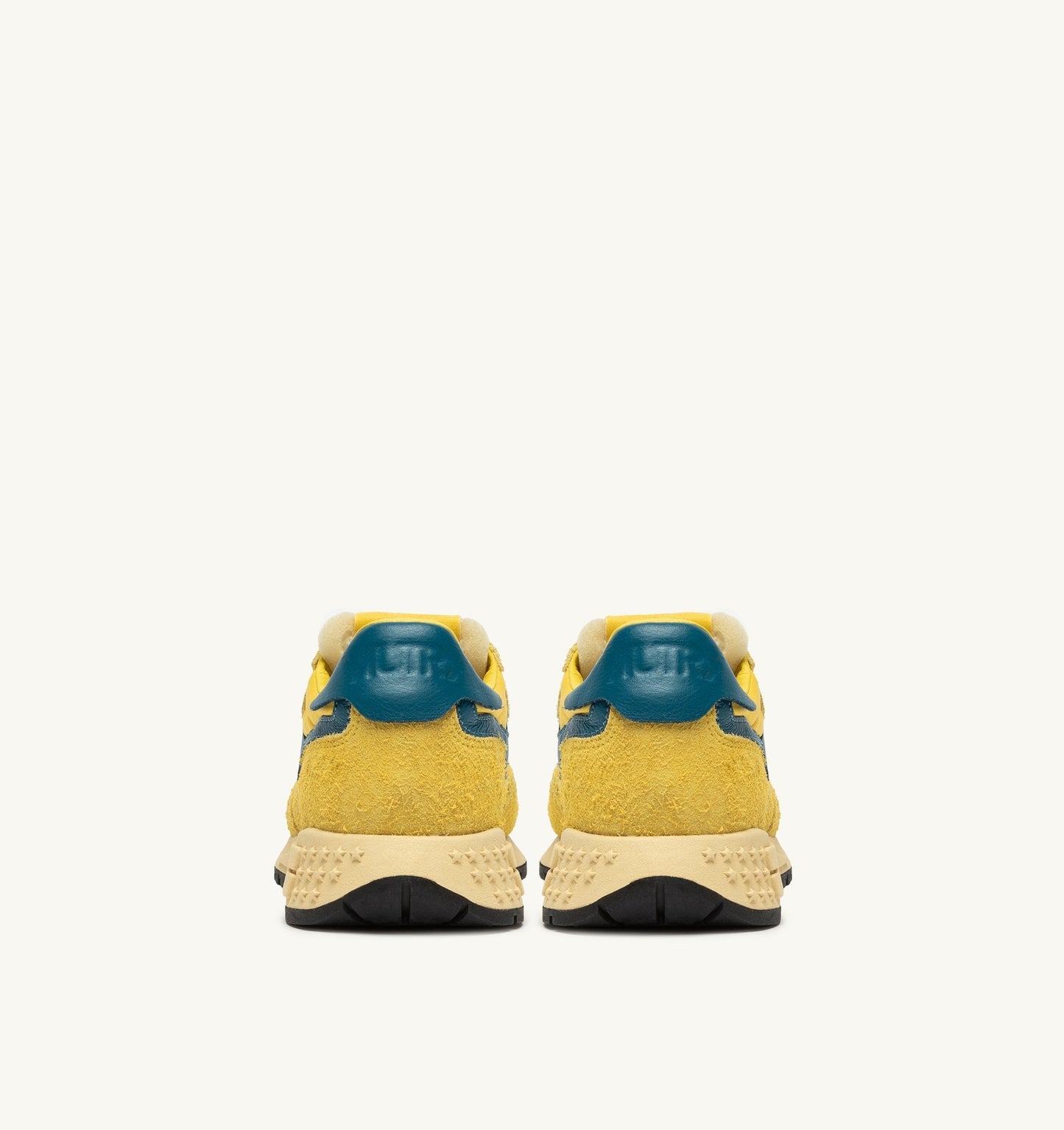 REELWIND LOW IN NYLON E SUEDE GIALLO E CORSAIR