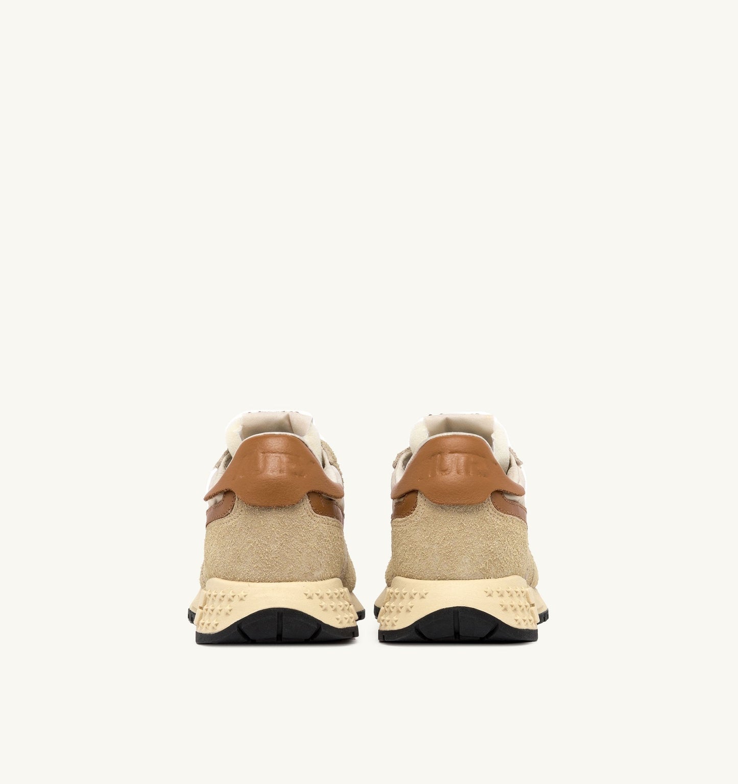 REELWIND LOW IN SUEDE E NYLON ECRU E CATHAY SPICE