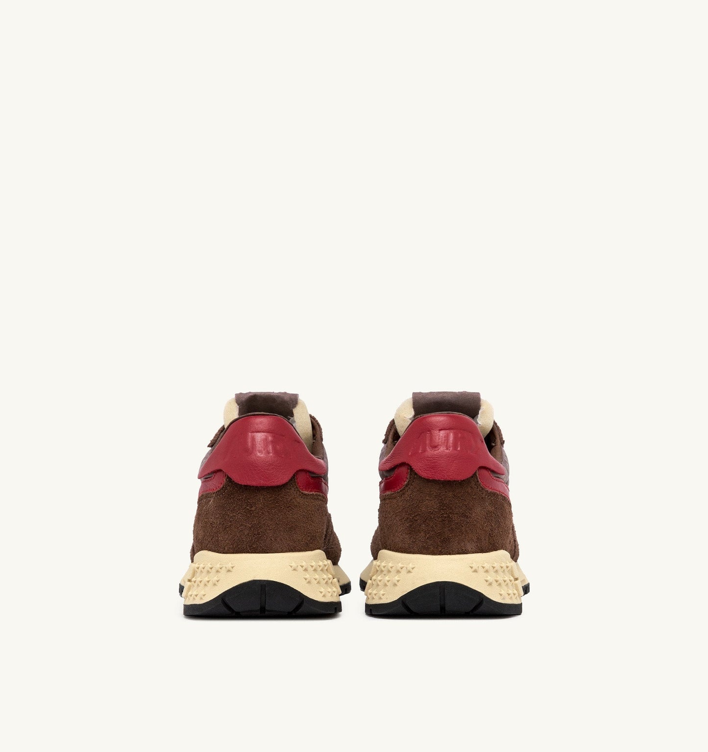 REELWIND LOW IN SUEDE E NYLON PATRIDGE E ROSSO