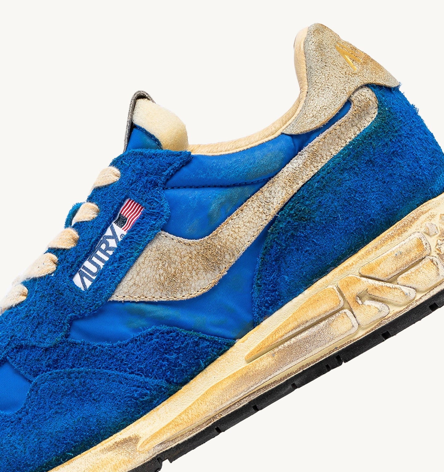 REELWIND SUPER VINTAGE IN NYLON E SUEDE BLU