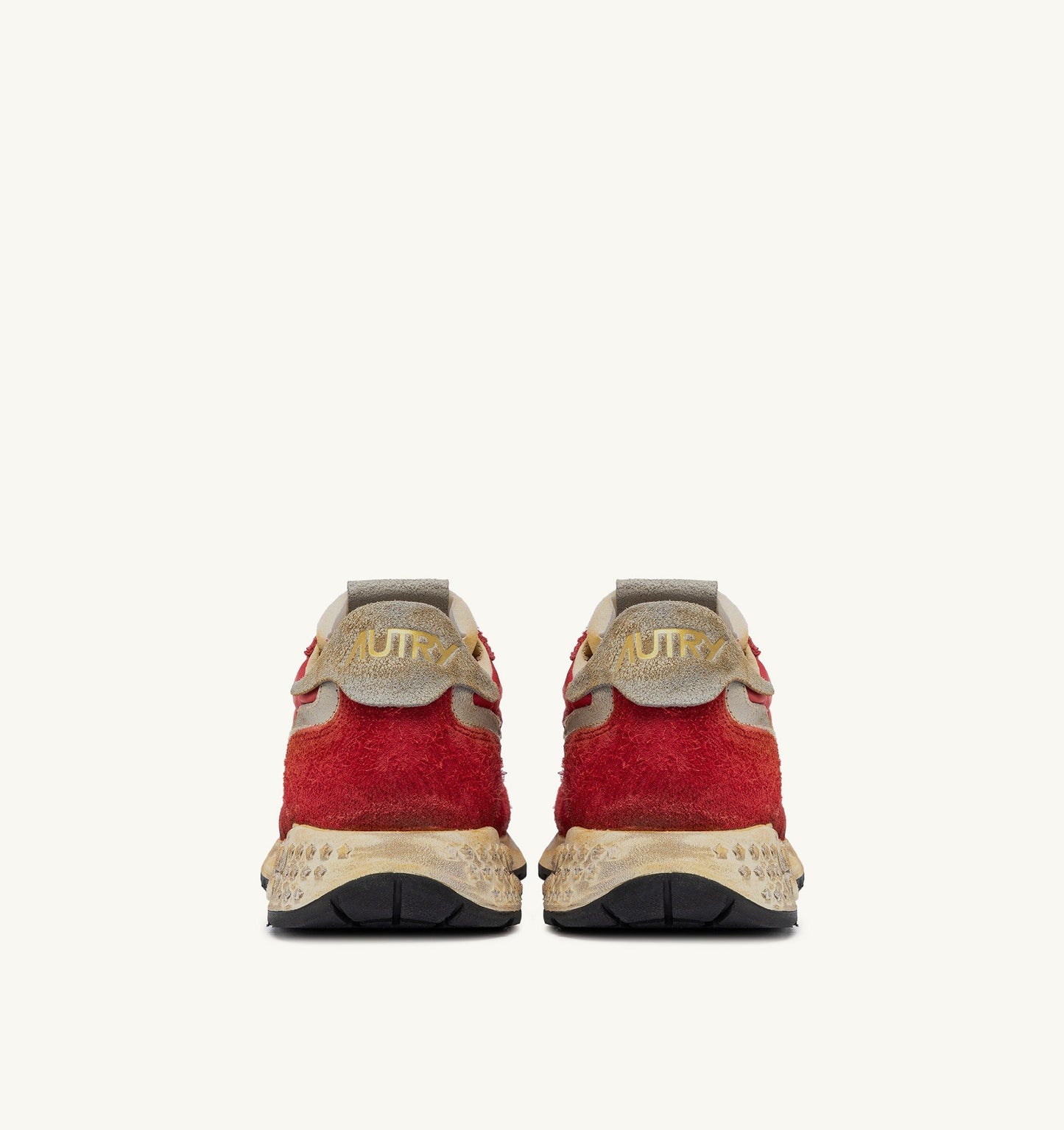 REELWIND SUPER VINTAGE IN NYLON E SUEDE ROSSO