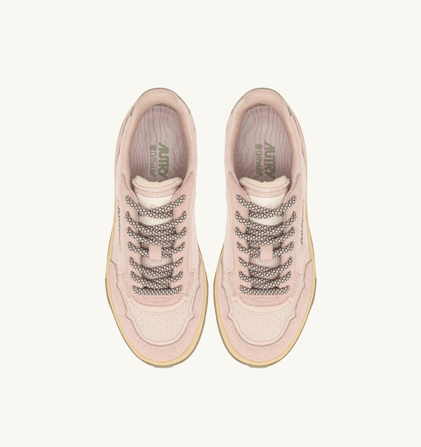 WILDPACE LOW IN MESH E SUEDE SILVER PEONY E PEACH WHIP