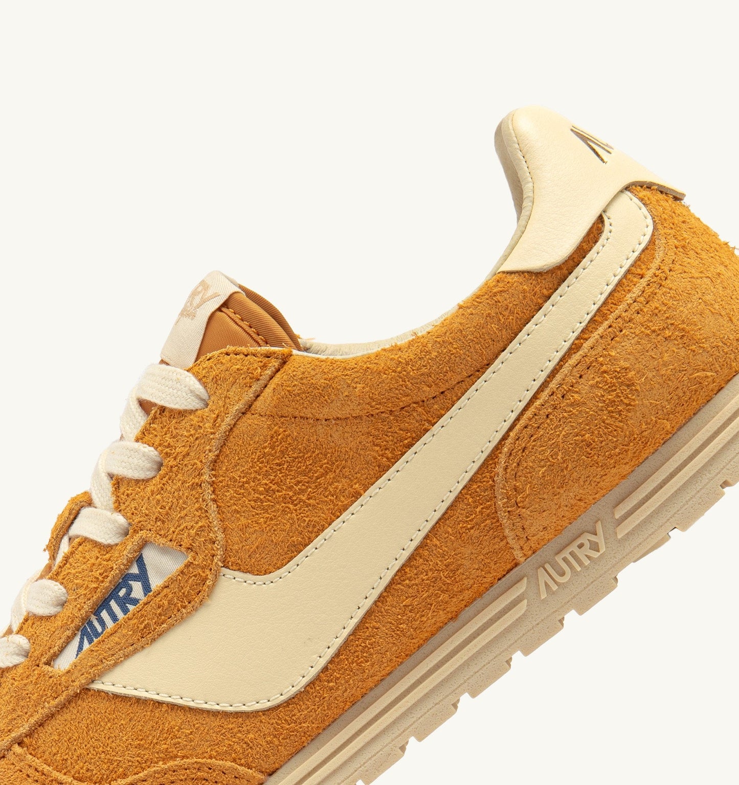 WINDSPIN IN SUEDE E PELLE CADMIUM E RUTABAGA