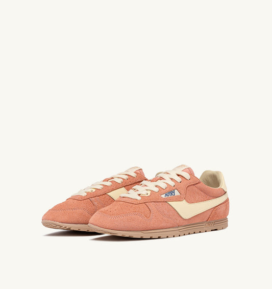 WINDSPIN IN SUEDE E PELLE DAMASCO E RUTABAGA