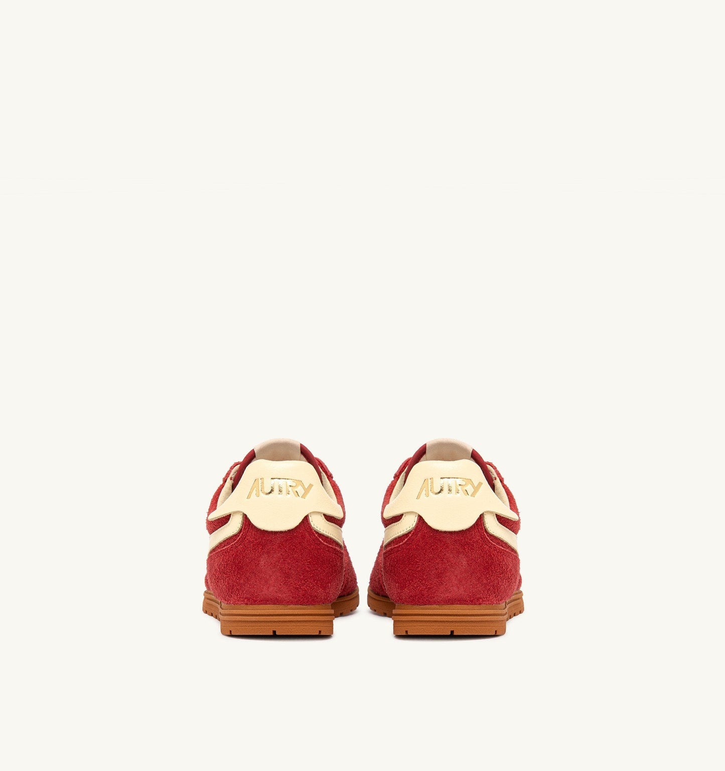 WINDSPIN IN SUEDE E PELLE IMPERIAL RED E RUTABAGA