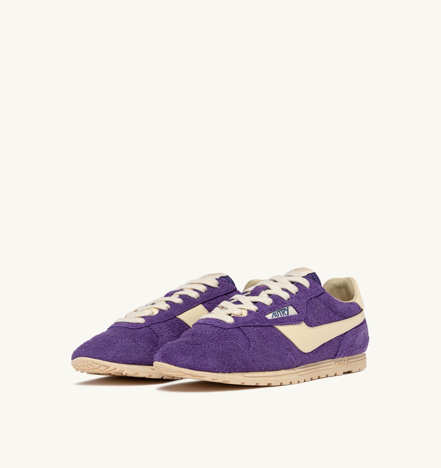 WINDSPIN IN SUEDE E PELLE ULTRAVIOLET E RUTABAGA