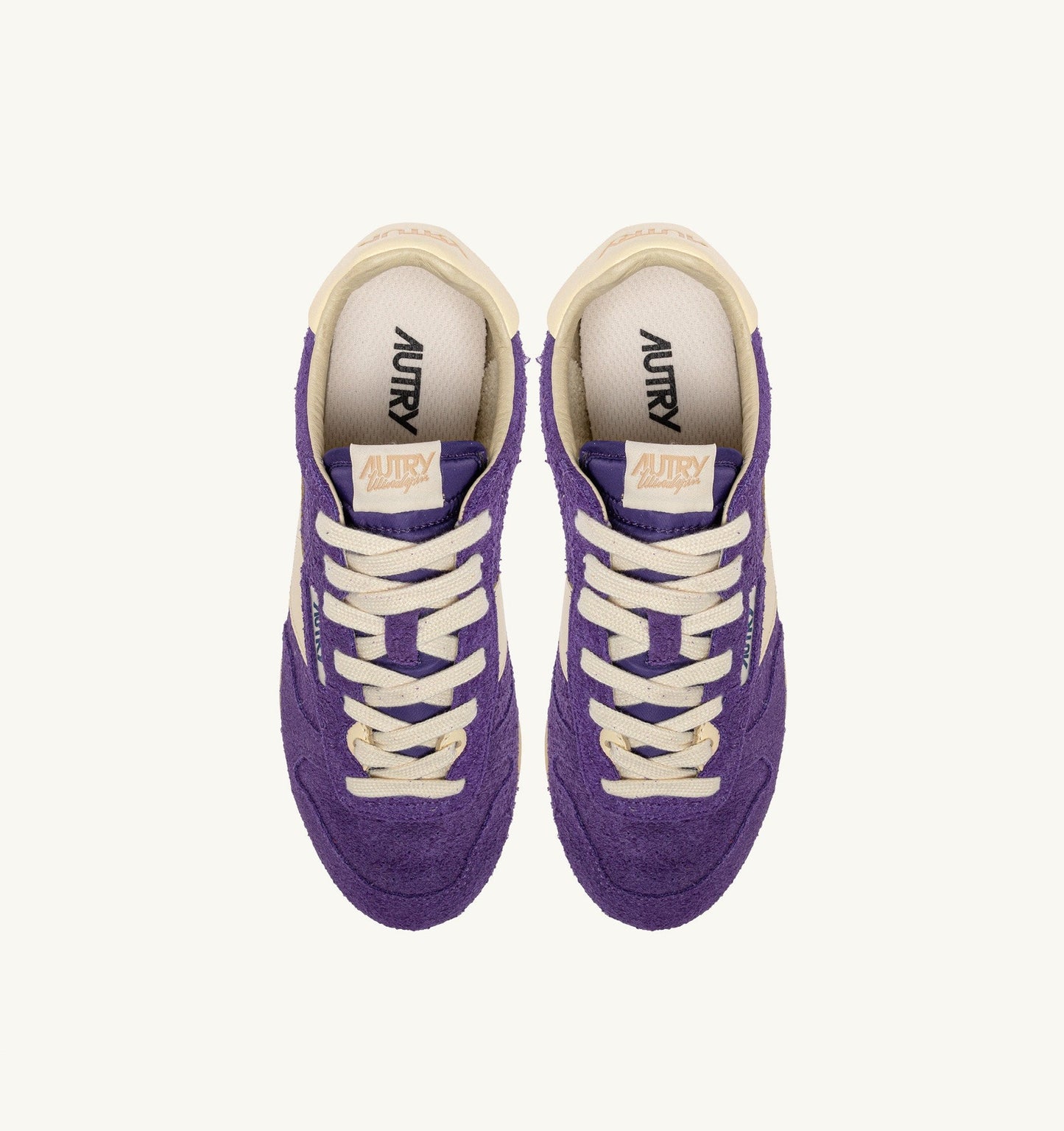 WINDSPIN IN SUEDE E PELLE ULTRAVIOLET E RUTABAGA
