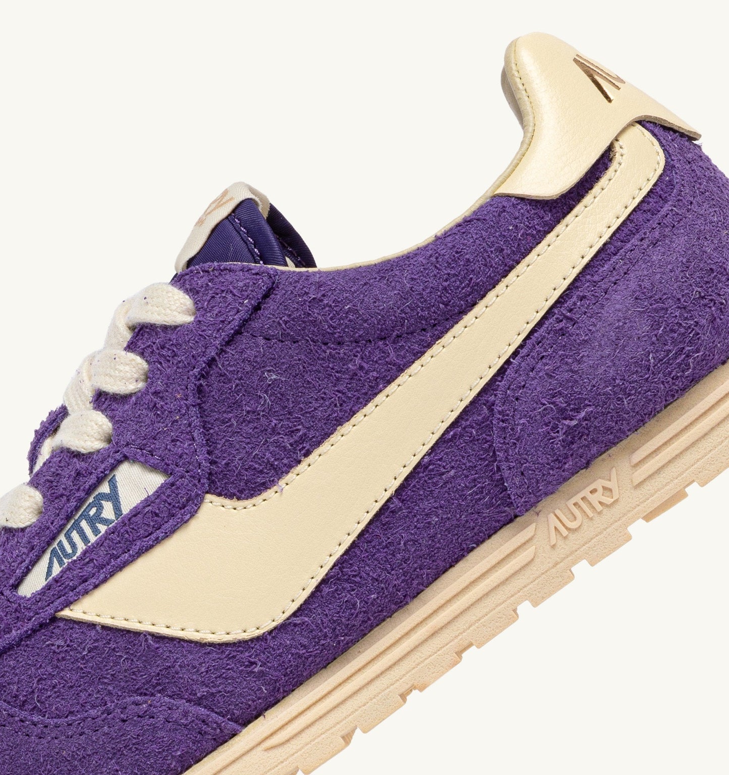 WINDSPIN IN SUEDE E PELLE ULTRAVIOLET E RUTABAGA