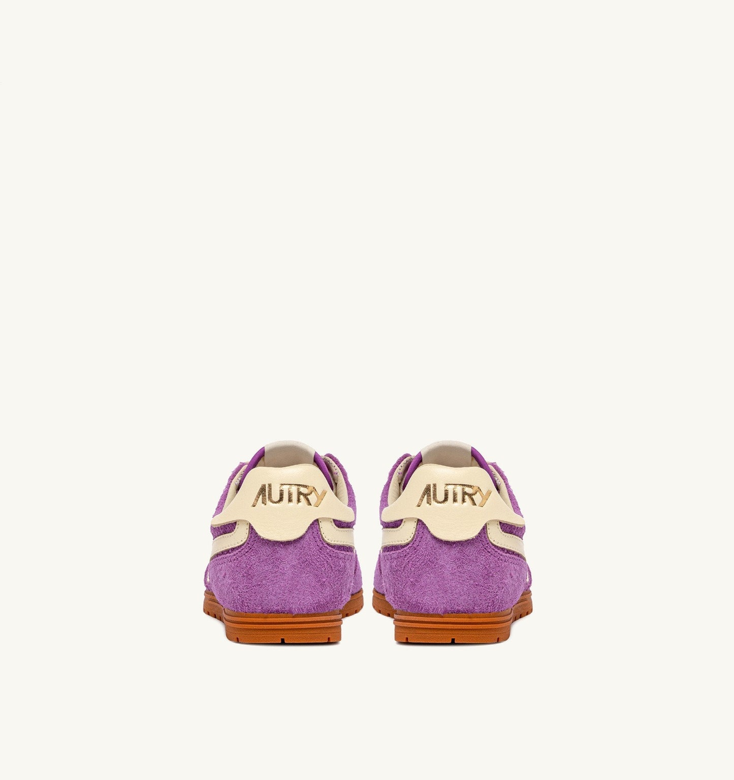 WINDSPIN IN SUEDE E PELLE VIOLA E RUTABAGA