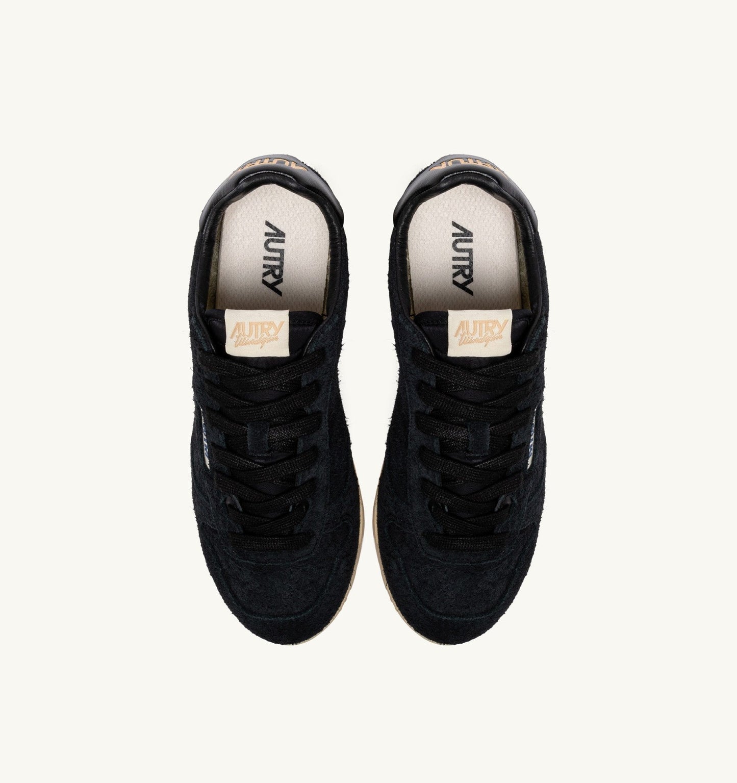 WINDSPIN IN SUEDE NERO