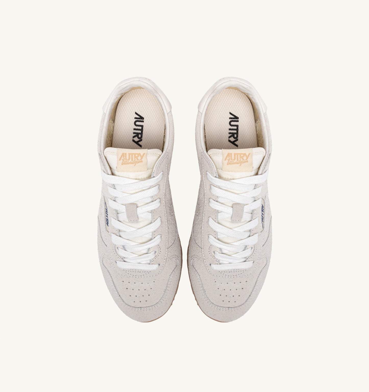 WINDSPIN IN SUEDE OFF WHITE